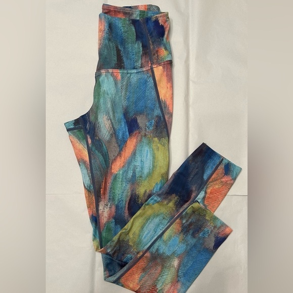 Zella Pants - Zella Colorful Abstract Leggings